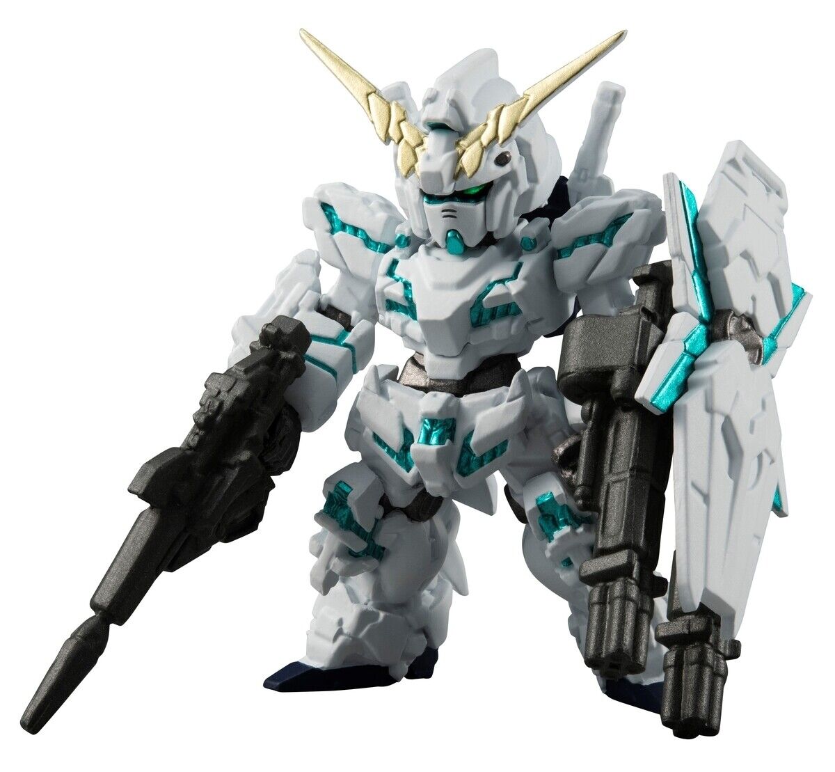 BANDAI FIGURE FW GUNDAM CONVERGE#253 Unicorn Gundam Final Battle ver.
